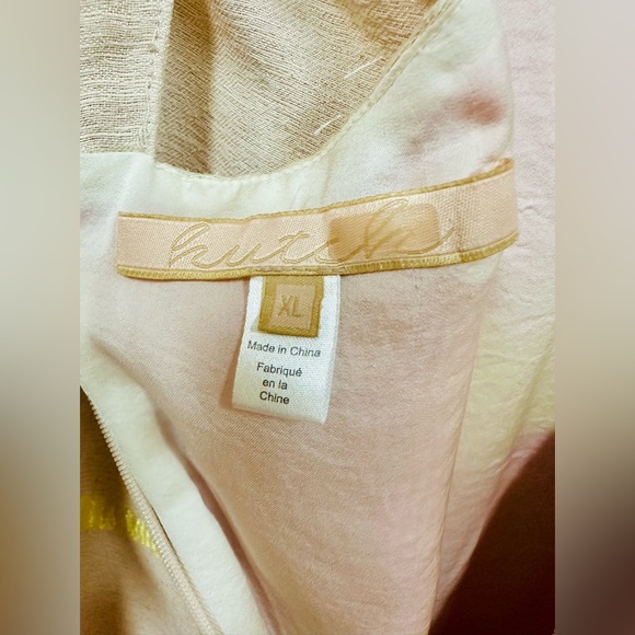 Hutch Anthropologie Sunset Jacquard T Back Shift Dress XL - Picture 7 of 7